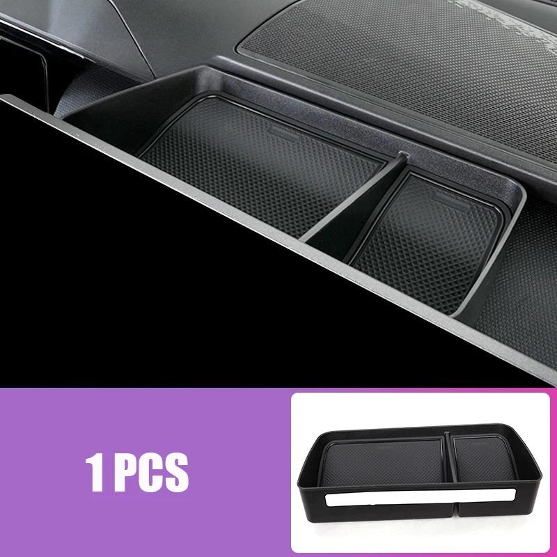 For Lynk & Co 08 EMP 2025 2026 Car Under Screen Storage Box Dashboard Storage Box Center Console Armrest Storage Box Accessories