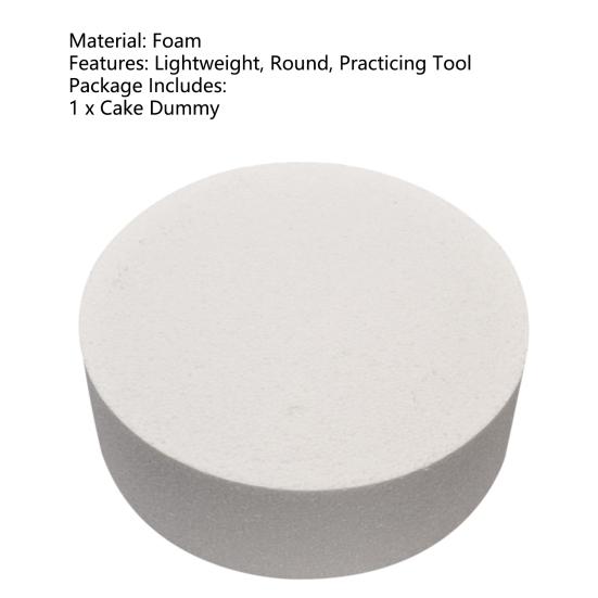Cake Embryo To Multi-use Easy Use EPS Prosthetic Foam Cake Model for Home