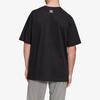 adidas Originals Big Trefoil Boxy Tee Oversized Print Men Tops Black FM9904