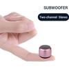 1PC Mini Wireless Bluetooth Lautsprecher Tragbare Metall Drahtlose Lautsprecher Handy Computer Musik-Player