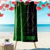Individueller Name Hannover 96 Druck Strandtuch, Großes Weiches Schnelltrocknendes Handtuch für Strand Camping Schwimmen_xia