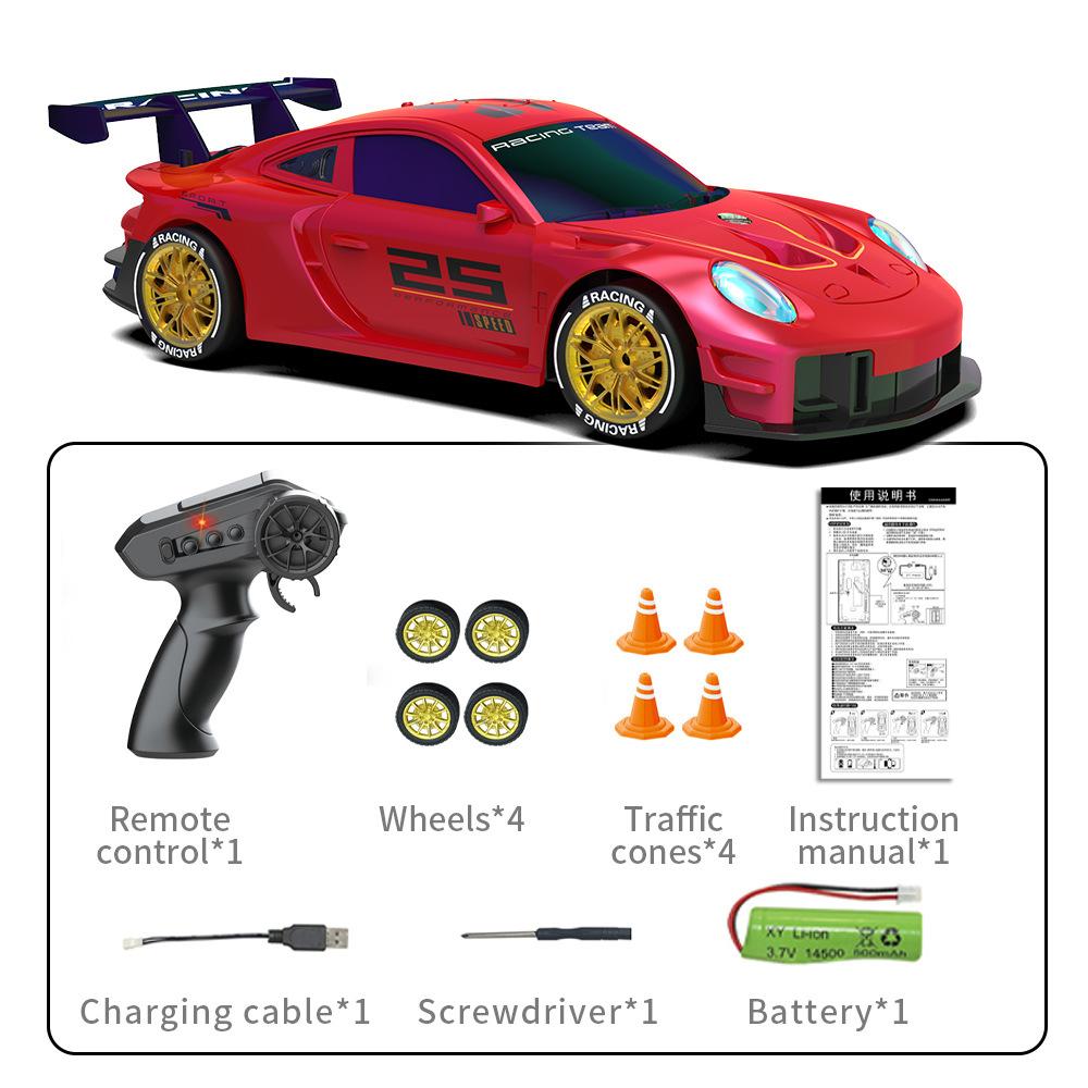 Jjrc New Cool Light Fantasy Drift Remote Control Car Multiplayer Interactive Racing Toy Boy Festival Gift Remote Control Toy