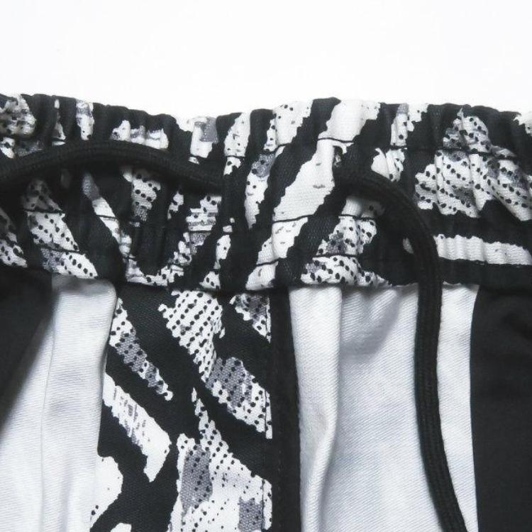 Men's Nike SB Printed Skate Pants Printing Skateboard Long Pants/Trousers Black White CI5839-010
