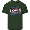 Proud to Be Transgender LGBT Unisexs Light Cotton TShirt