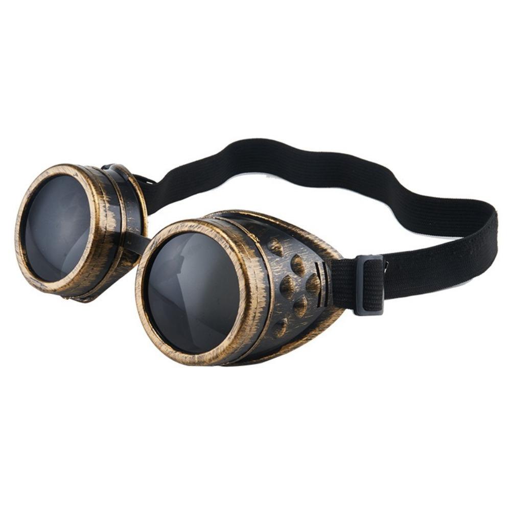 New Halloween Costume Cyber Goggles Victorian Vintage Cosplay Punk Glasses Goth Cosplay Motorcycle Goggles Outdoor