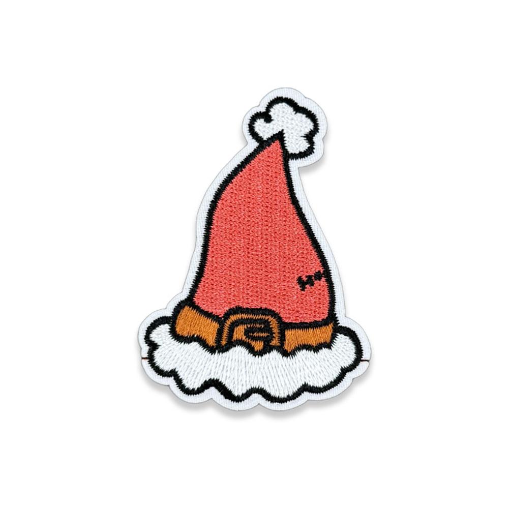Christmas Embroidered Patches Repair Patch Self Adhesive Patch Cartoon Santa Claus Appliques For Apparel Bags Accessories