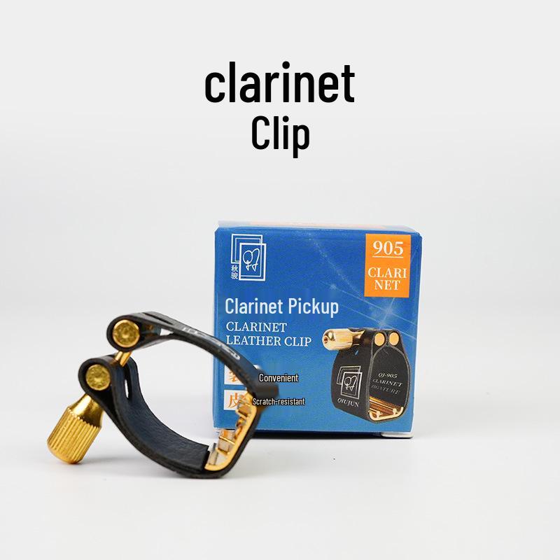 

Saxophone Mouthpiece Set: Ligature, Soft Cork, Metal Guard Cap, Reed Clip