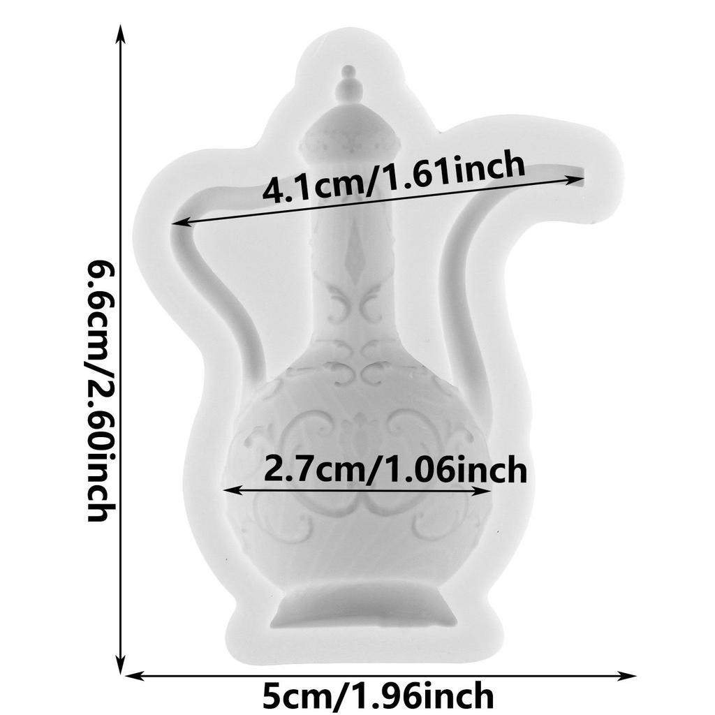 Tea Party Silicone Mold Teapot Tea Cup Fondant Molds Cake Decorating Tools Cupcake Topper Candy Resin Clay Chocolate Gumpaste Mold