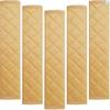 Seat Belt Cover Pad, 5 Pcs, Seatbelt Covers for Car Accessories-Beige