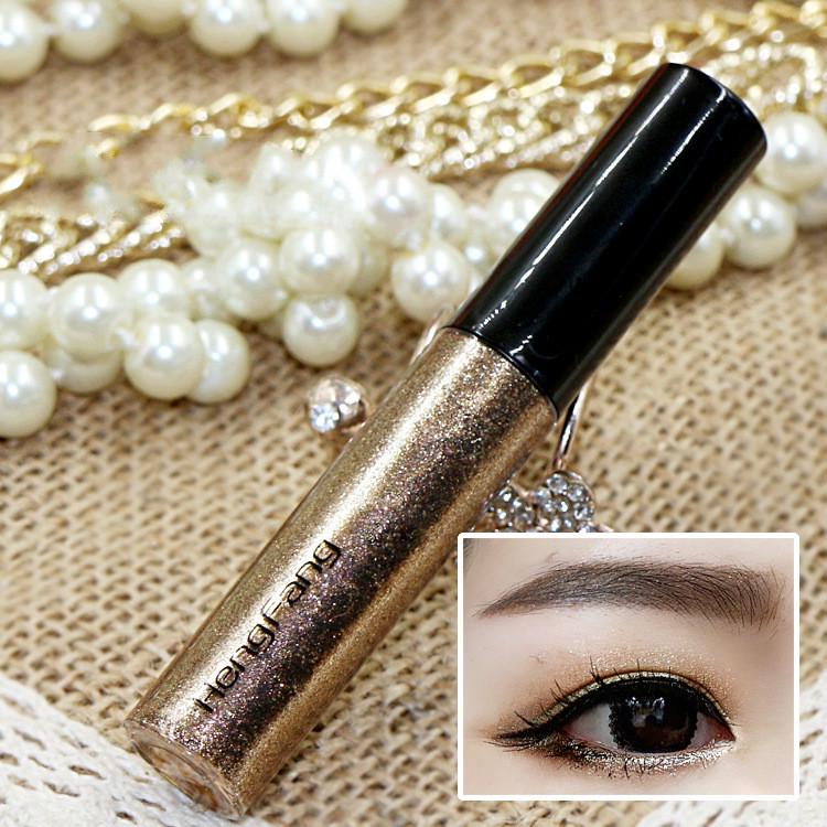 Glitter Eyeliner Fluid Pearlescent Eye Head Lift Tears Eye Makeup Color Eyeliner Fluid Lie Silkworm