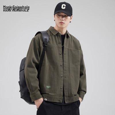 Mark Hua Fei Men's Loose Casual Workwear Jacket