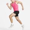 Nike Tank Tops Men's Dark Pink Crew Neck Moderate Straight Fit DQ4732-639