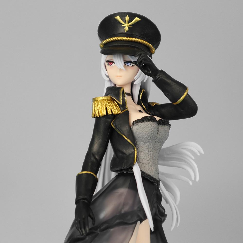 My Dress-Up Darling Marin Kitagawa Cos Shizuku Kuroe Black Military Hat Uniform Anime Figure Statue Collectible Desktop Decor