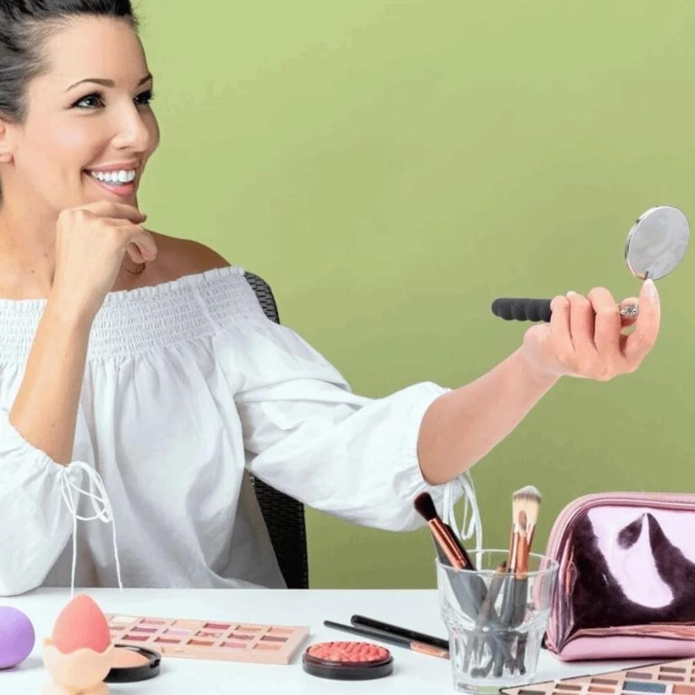 Long Handle Telescoping Inspection Mirror Round Extendable 360° Swivel Mirror Mechanic Repairing