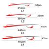 6 Teile/los Auto Aufkleber Grafiken Sport Vinyl Streifen Camper Van Aufkleber Für Peugeot Boxer Fiat Ducato Citroen Jumper Zubehör