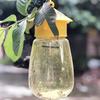 NEU Vierloch-Fruchtfliegenfalle Killer Gelb Kunststoff Drosophila-Falle Anti Melonenfliege Frucht Nadelwespenfänger Schädlingsbekämpfungsprodukt