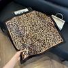 71Cm silk scarf square scarf high sense Korean fashion versatile professional simulation silk small scarf retro printed silk scarf women