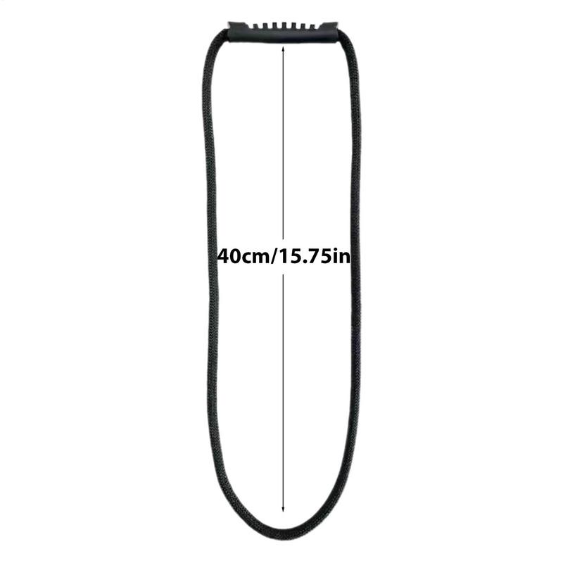 1Pcs Extension Cord Storage Strap with Handle Heavy-Duty Hook Organizer for Hoses Cords-Multipurpose Home Garage Boat RV