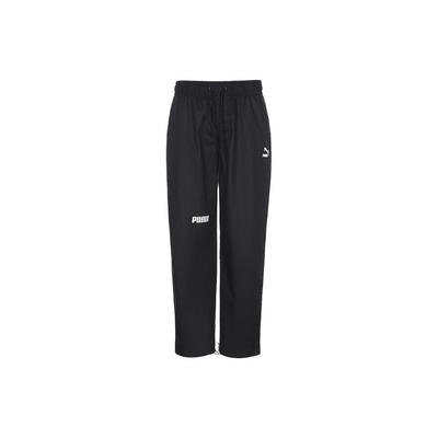 Sports Lifestyle Series Solid Color Woven Drawstring Joggers Men Bottoms Black 538604-01