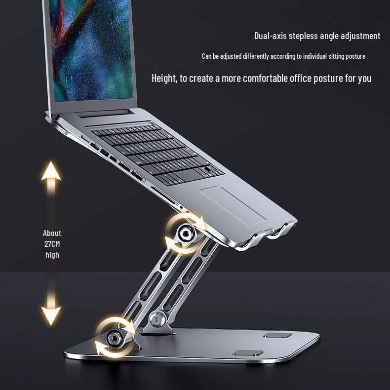 Aluminum Alloy Folding Laptop Stand for Office and Gaming