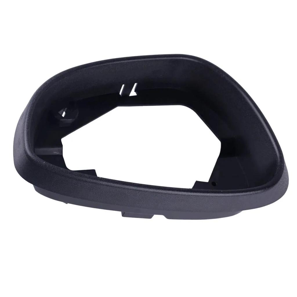 For Ford Fiesta MK7 2009 2010-2017 Car Rearview Mirror Rain Eyebrow Protector Cover Rainproof Frame ABS Mirror Replacement Part