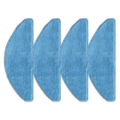 Mikrofaser-Wischmopp-Tuch-Set für MEDION X41 SW & X41 SW+ Saugroboter Wählen Sie 4er- oder 10er-Pack für optimale Reinigungsleistung