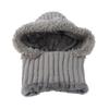 Winter Cycling Warm Hat With Ear Flaps Women Soft Beanie Fleece Lining Knit Wool Warming Hat For Cold Weather Hiking