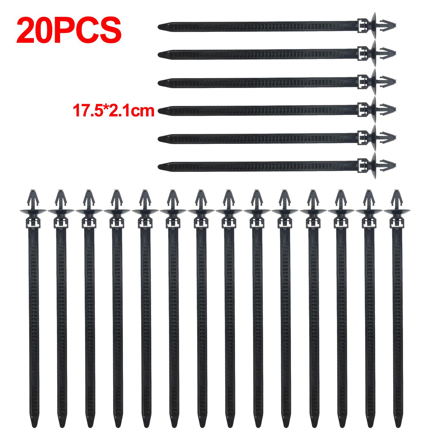 

Car Wiring Harness Fasteners Universal Nylon Aircraft Head Tie Cable Clamps Management Wiring Machine for Pipe Fixing