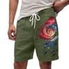 Herren Sommer Große lässige lockere Sporthose Strandshorts