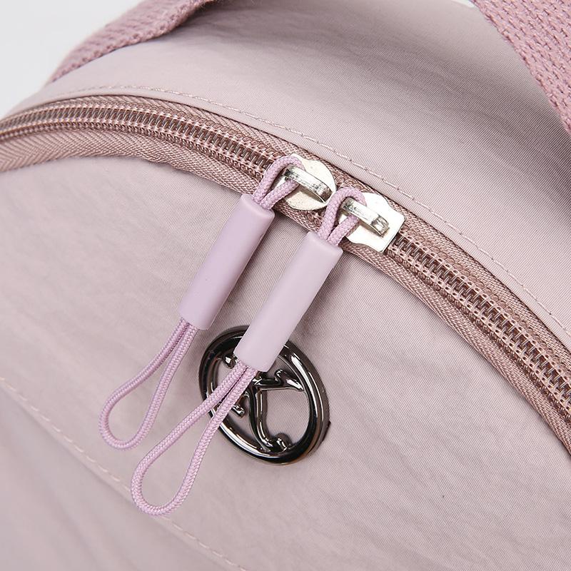 Small Round Bag Women's Mobile Phone Bag Shoulder Bag Nylon Crossbody Bag