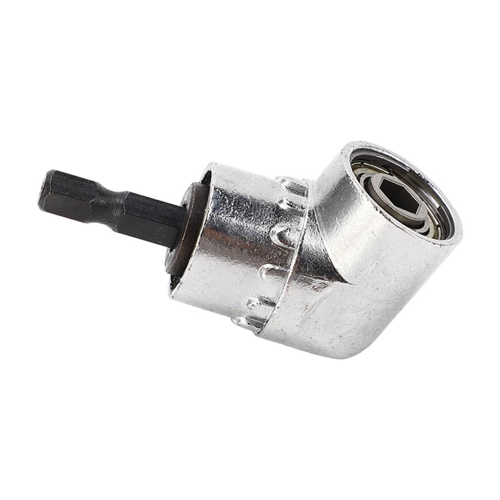 Adaptateur de Perceuse Visseuse Électrique Angle Droit 105 Degrés Extension d'Angle pour Clé Manuelle