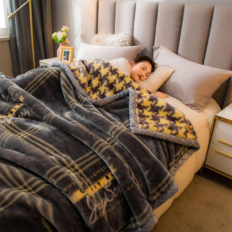 G5Z Winter Thickened Flannel Blanket – Coral Warm Single Dorm Bed Sheet Blanket