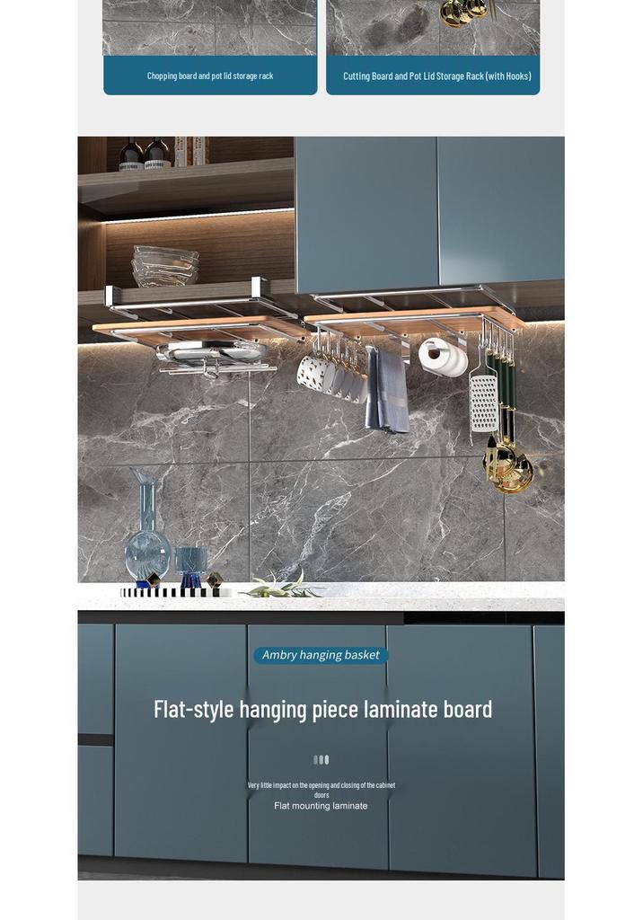 Upside Down Cup Holder & Kitchen Storage Rack