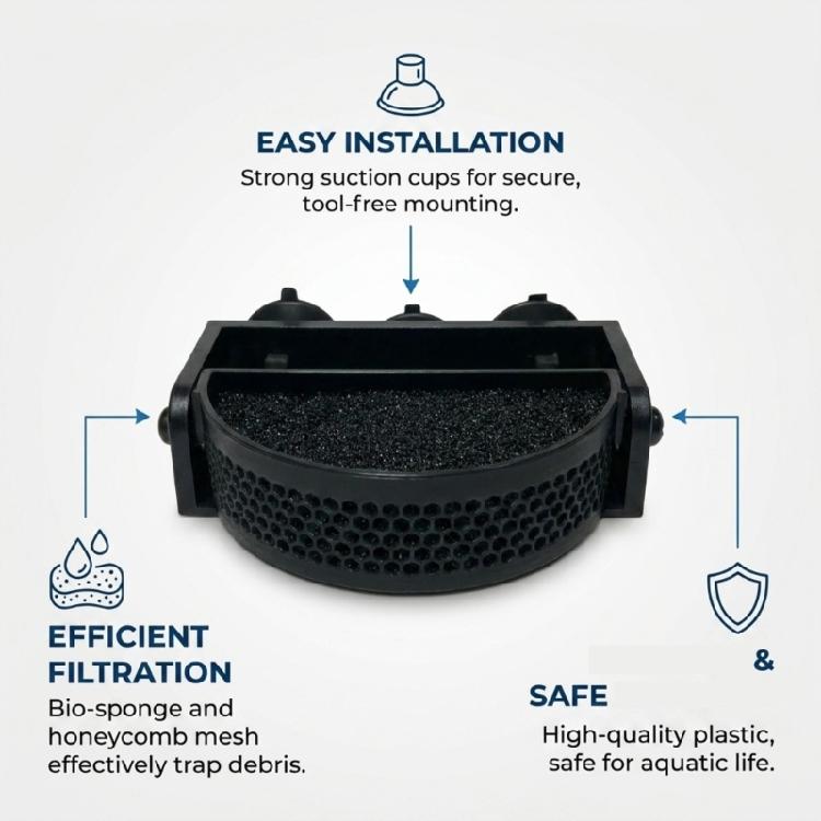 Water Flowing Stabilizer Efficient Replacement Filter Cartridges Filters Maintaining Clear Water Aquariums Filter