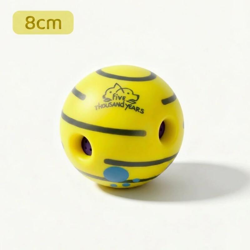 Hipidog Squeaky Chew Ball for Large Dogs 8cm