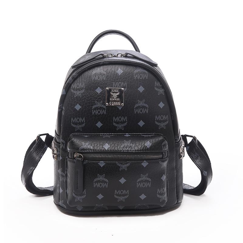 

Європейський бестселер Сумка через плече | Коричневий шкіряний логотип MOM | Геометричний візерунок | Безпека на подвійній блискавці | Основи щоденних подорожей | Сертифікований CE 12cm*24cm*27cm чорний