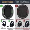 SOULWIT Mesh Ear Pads for Razer BlackShark V2 Pro Compatible with Blackshark V2 Pro 2023 Headset Pads Replacement Ear Cushions High Density Foam Ear