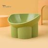 Macaron Color Pet Bowl Dog Cat with Raised Stand Food Water Feeder Protect Cervical Vertebra Backflow Prevention Elevated