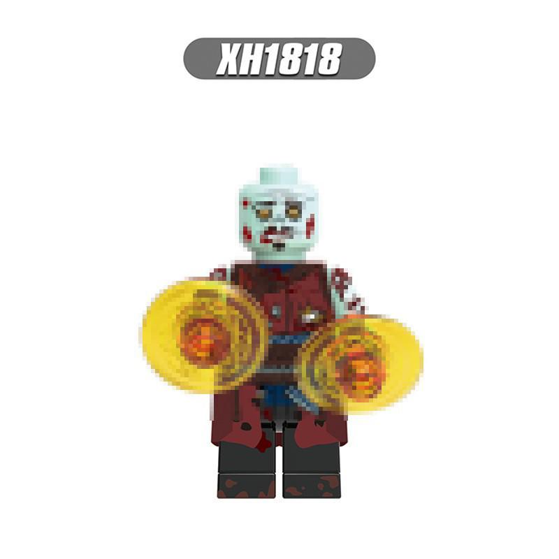 Trade Goods X0325: British Zombie Series Captain Doctor Falcon Building Blocks Figure