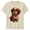 Shih Tzu Dog Breed Unisexs TShirt Unisexs Tee Graphic Unisex Top