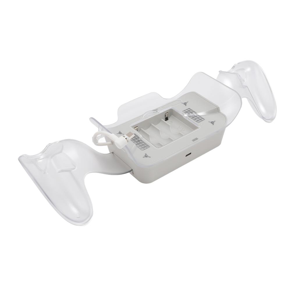 Charging Dock for 3S Magnetic Charging Station for VR Headset Controllers with 2 Rechargeable 2000mA