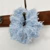 38comeoncommon Fjädersymbol Scrunchie (Himmelsblå)