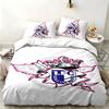 1. FC Magdeburg 3pc Set Perfect for Bedroom Use Comfortable Bedding Set Includes a Duvet Cover and Two Pillowcases Ideal Birthday or Christmas Gift