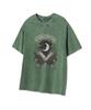 STANDARDERROR 87-Stan340 Vintage Mountain Moon Pigment Short Sleeve T-Shirt (4 Colors)