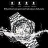 Hollow Skeleton Men's Mechanical Wristwatches Fashion Luminous Watch Men Business Waterproof Automatic Watch For Men