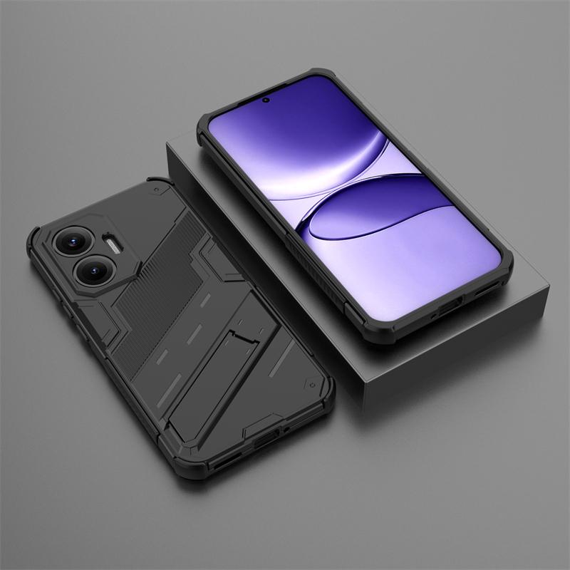 Phone Cover For Xiaomi Poco F7 Case Anti-knock Phone Holder Cover Case Poco F7 Case For Poco F7 Ultra F7 Pro Shockproof Funda