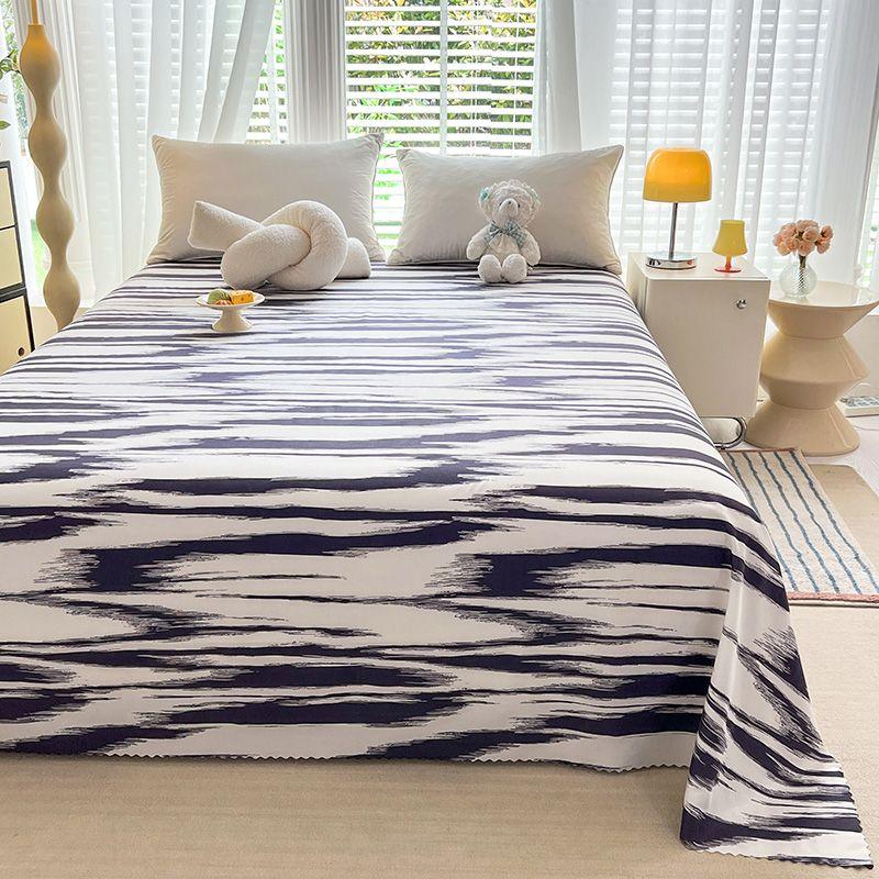 

Мультяшная креативная простыня, одно изделие, для дома, для общежития, простыня для односпальной/двуспальной кровати 1.2M bed: 150 * 230cm