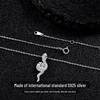 Collier serpent en argent sterling S925 avec moissanite pour femmes - Ne se décolore pas, pendentif haut de gamme polyvalent automne/hiver.