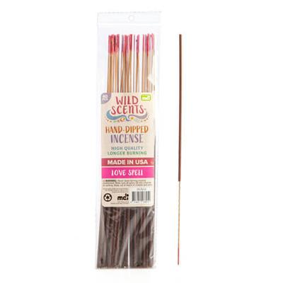 Bâtonnets d'encens 40 pièces (Sortilège d'amour)