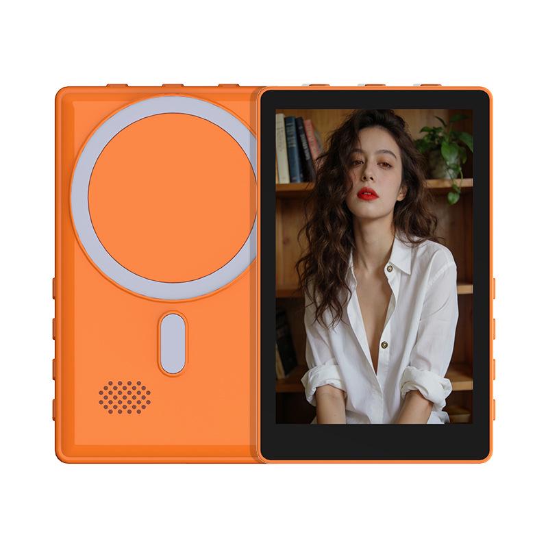

Wireless Magnetic Phone Holder & Rearview Mirror Screen Projector for Live Streaming & Photography оранжевый